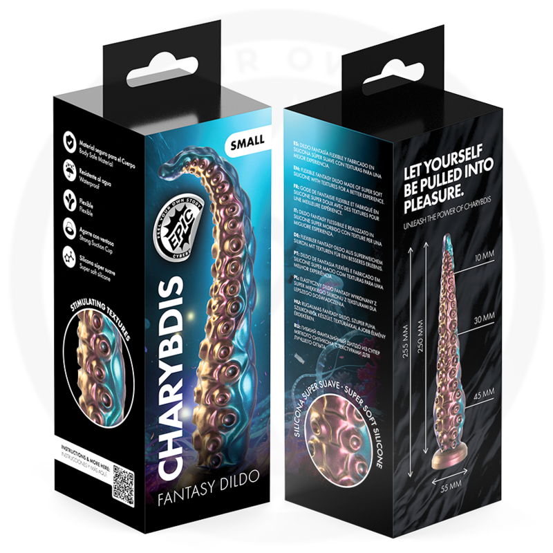 EPIC Cybersilicock Charybdis Small Silikondildo – 25 cm
