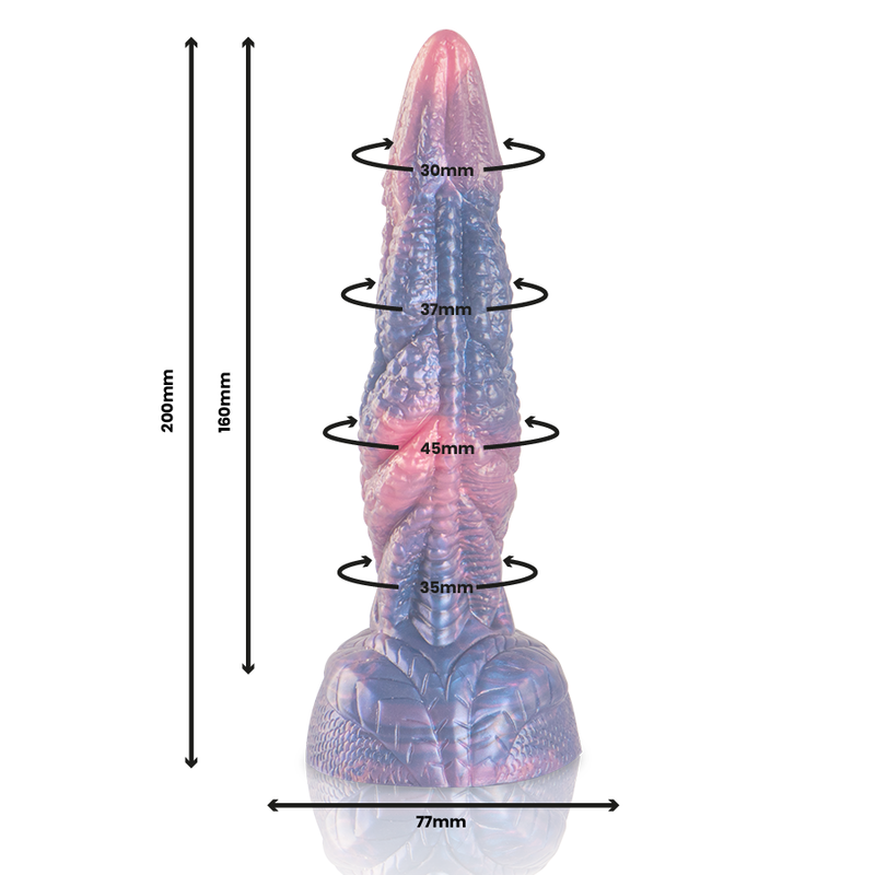 EPIC Cybersilicock Dionysus Silikondildo – 20 cm