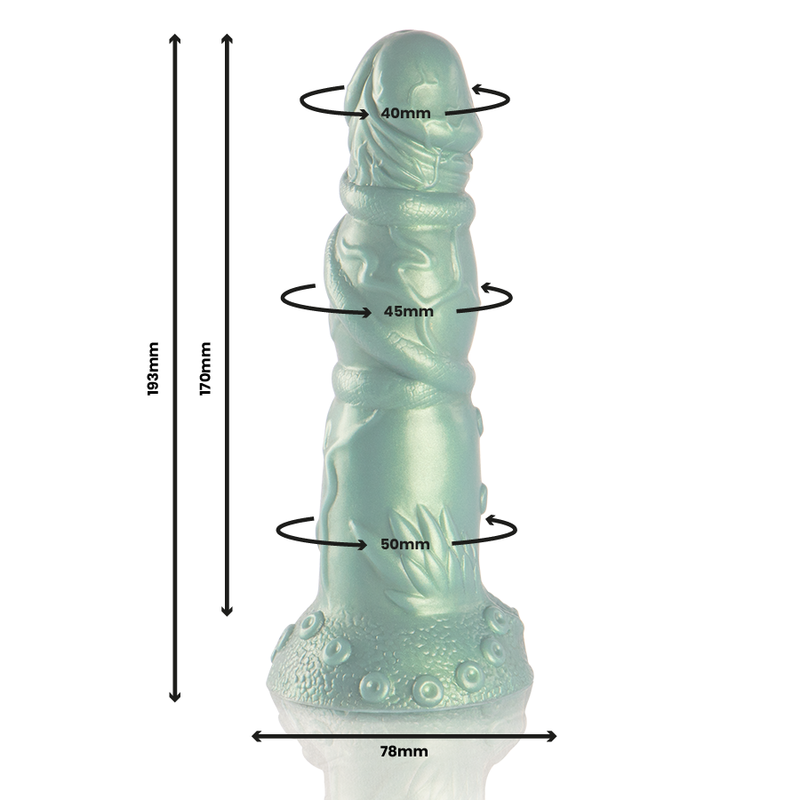 EPIC Cybersilicock Hades Silikondildo – 19,3 cm