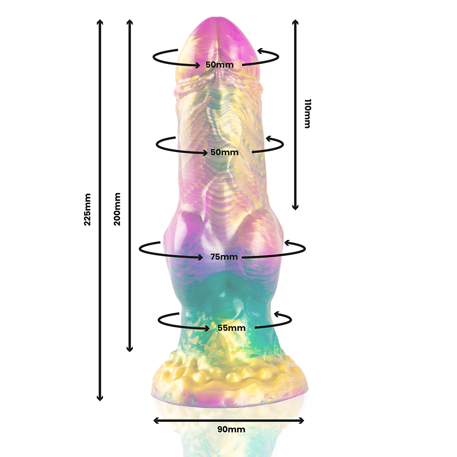 EPIC Cybersilicock Iris Silikondildo – 22,5 cm
