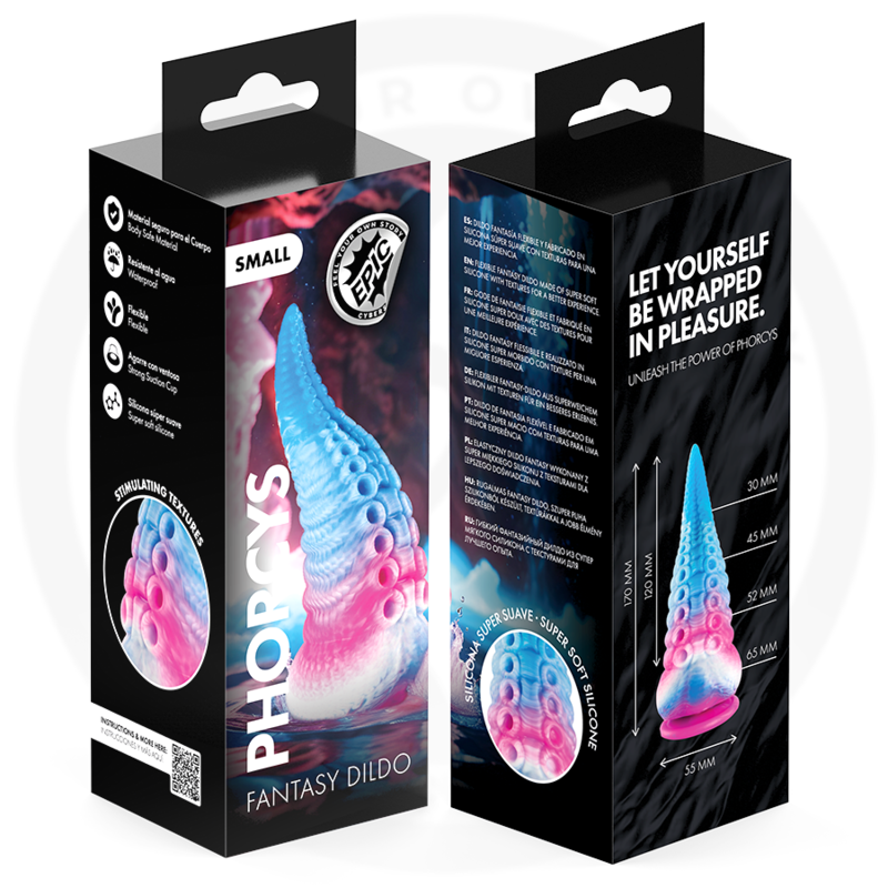 EPIC Cybersilicock Phorcys Small Silikondildo – 17 cm