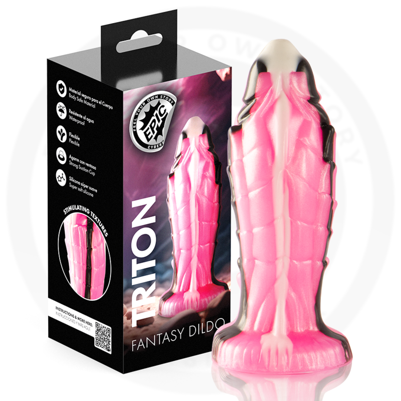 EPIC Triton in Pink/Schwarz mit Verpackung
