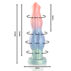 EPIC Arion vibrierender Silikon-Dildo mit Fernbedienung – 25 cm