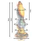 EPIC Phoenix vibrierender Silikon-Dildo mit Fernbedienung – 26,5 cm