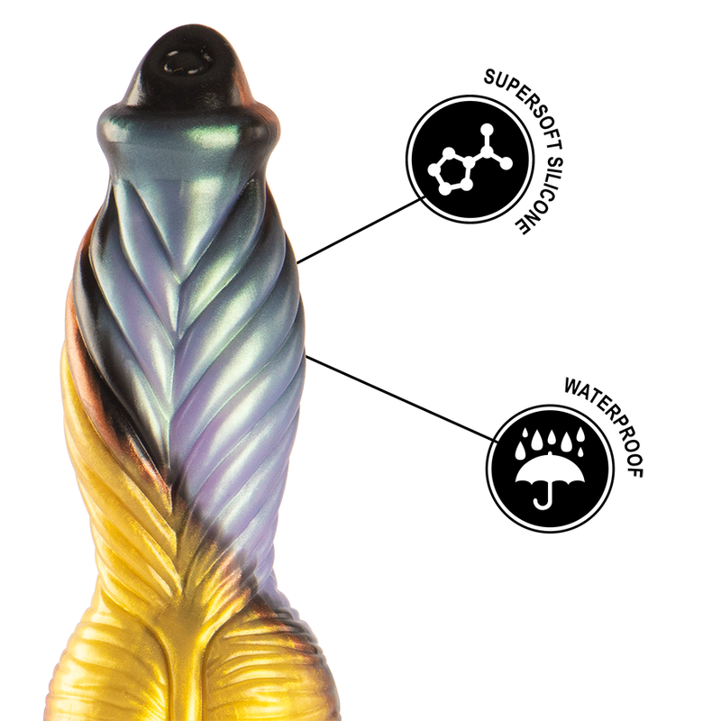 EPIC Phoenix vibrierender Silikon-Dildo mit Fernbedienung – 26,5 cm