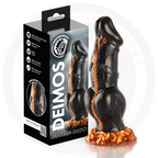 EPIC Deimos in Schwarz/Orange mit Verpackung