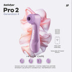 Satisfyer Pro 2 Generation 4 Connect App Klitorisstimulator Amethyst