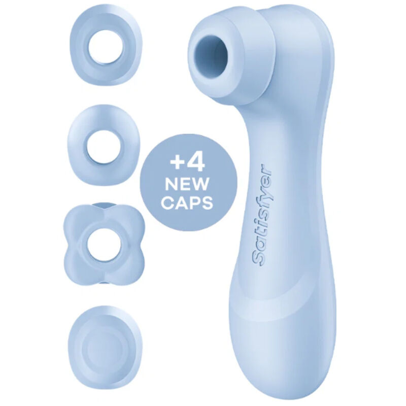 Satisfyer Pro 2 Generation 4 Connect App Klitorisstimulator Serene Blue