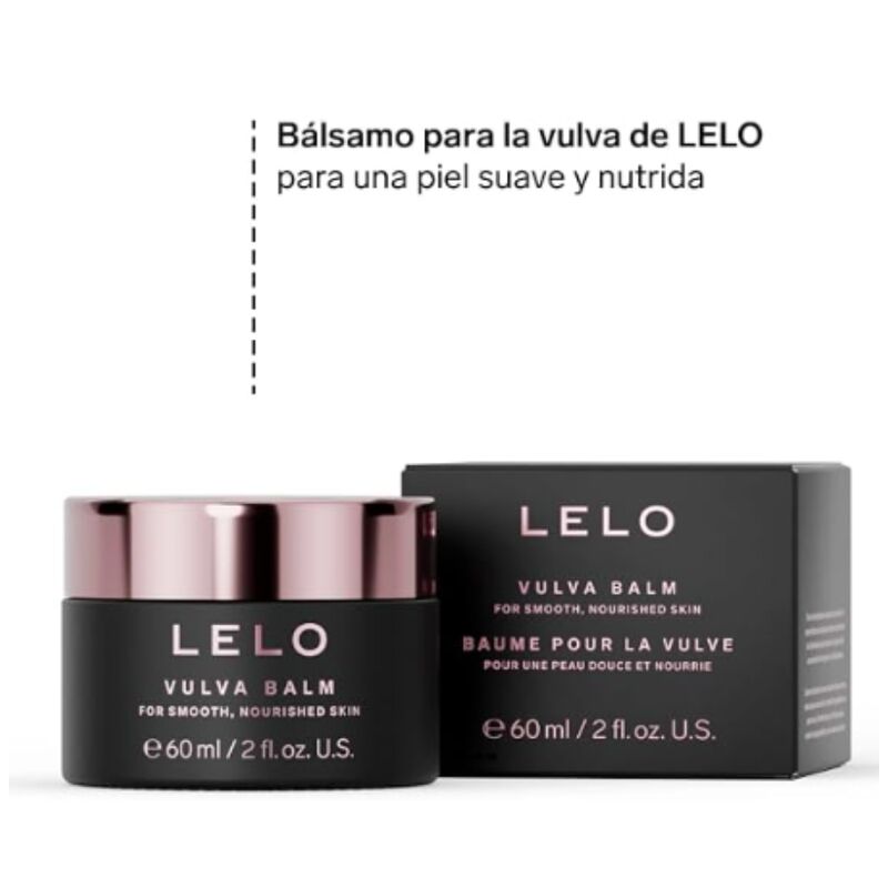 LELO Vulva Balm Tiegel mit Verpackung