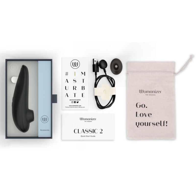 Womanizer Classic 2 Klitorisstimulator Schwarz – 10 Stufen