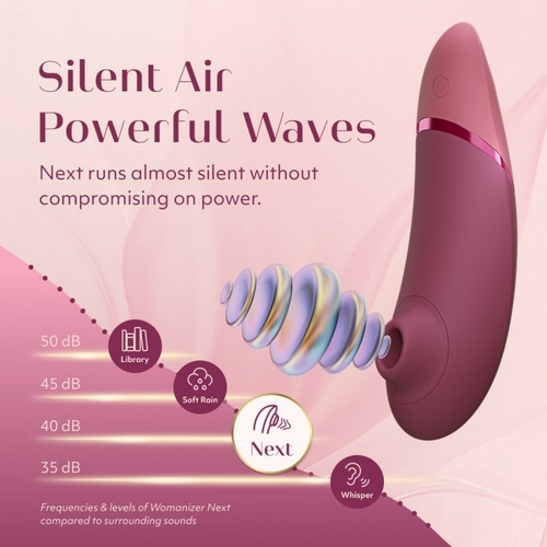 Womanizer Next Sensual Collection Klitorisstimulator – Altrosa