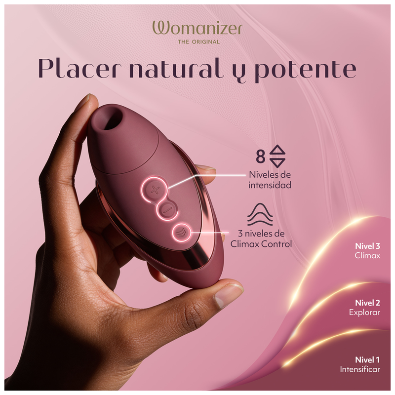 Womanizer Next Liberty Klitorisstimulator Bordeaux – Climax Control