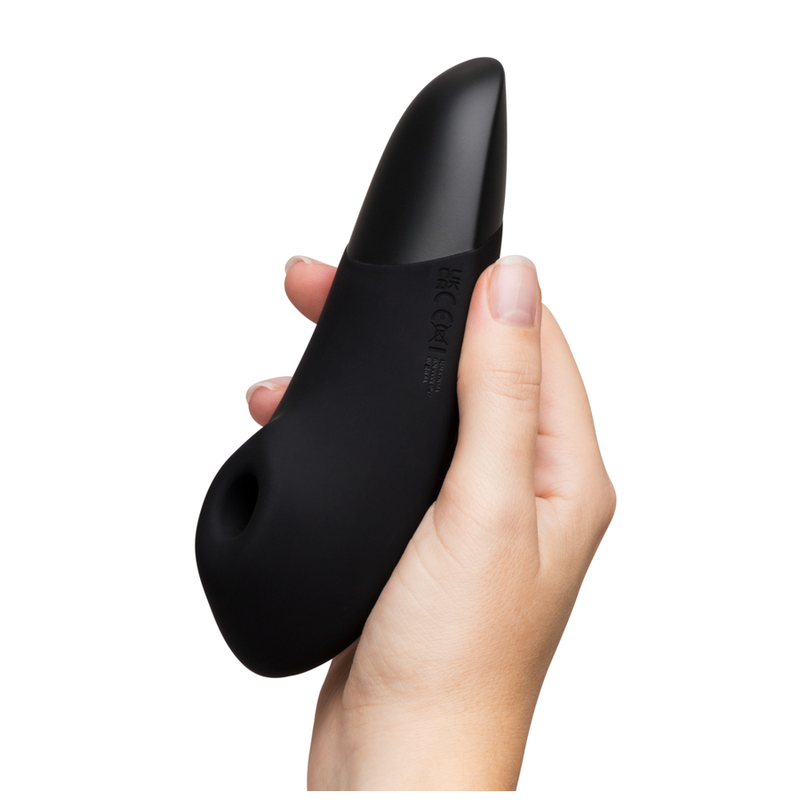 Womanizer Enhance Klitorisstimulator mit Pleasure Air & Vibration – Schwarz