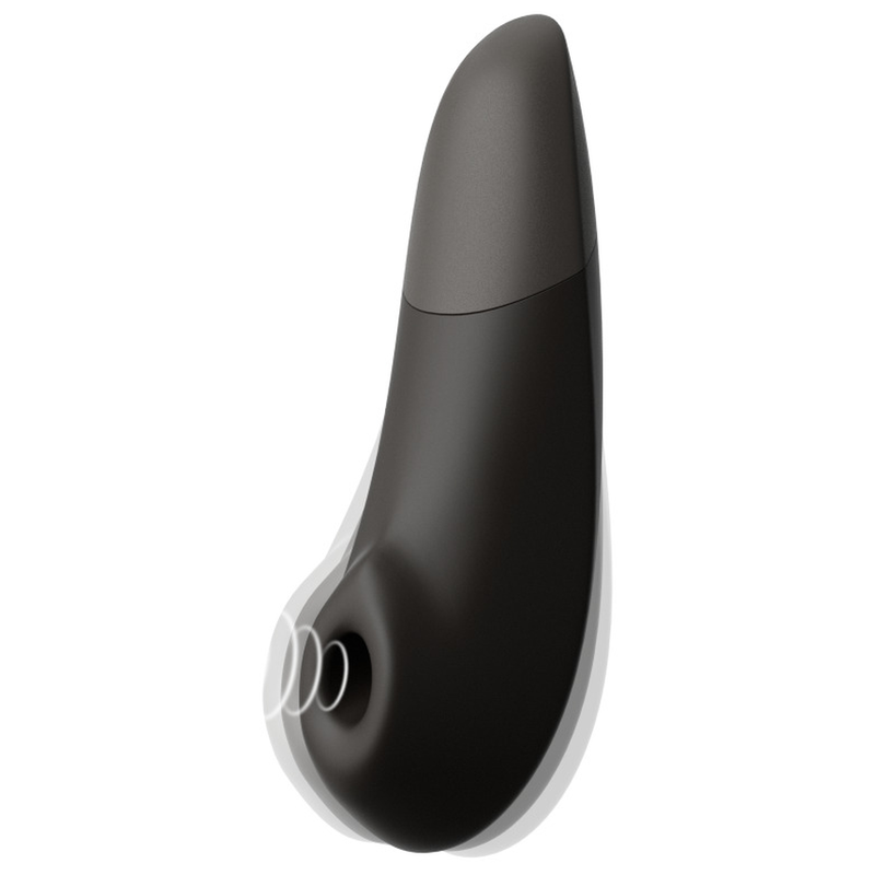 Womanizer Enhance Klitorisstimulator mit Pleasure Air & Vibration – Schwarz