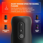 Arcwave Orbit rotierender Masturbator mit App – Schwarz