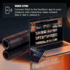 Arcwave Orbit rotierender Masturbator mit App – Schwarz