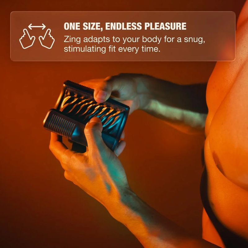 Arcwave Zing Masturbator mit 2 Vibrationsmotoren – Schwarz