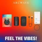 Arcwave Zing Masturbator mit 2 Vibrationsmotoren – Schwarz