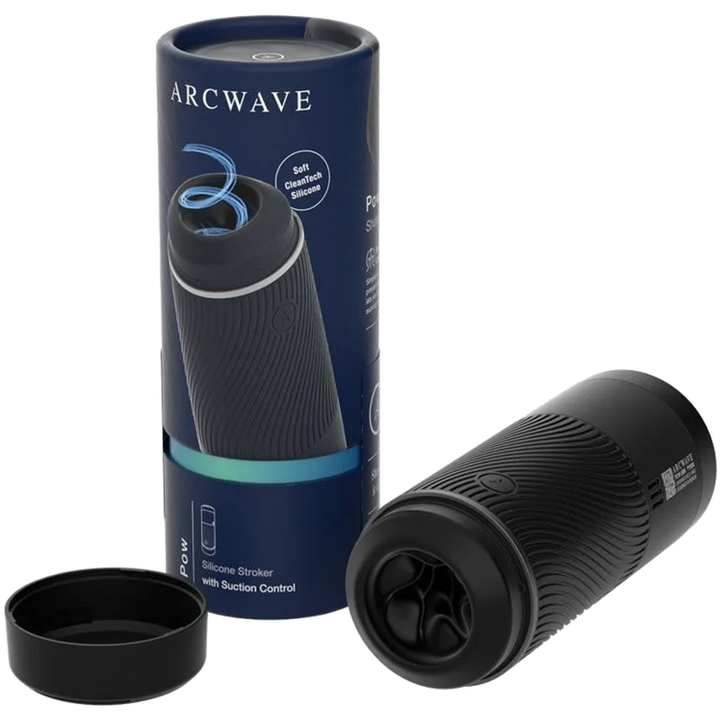 Arcwave Pow Masturbator mit Saugkontrolle – Schwarz