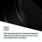 Arcwave Pow Masturbator mit Saugkontrolle – Schwarz