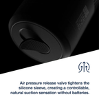 Arcwave Pow Masturbator mit Saugkontrolle – Schwarz