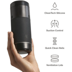 Arcwave Pow Masturbator mit Saugkontrolle – Schwarz