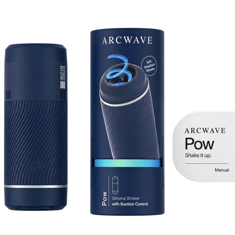 Arcwave Pow Masturbator mit Saugkontrolle – Blau