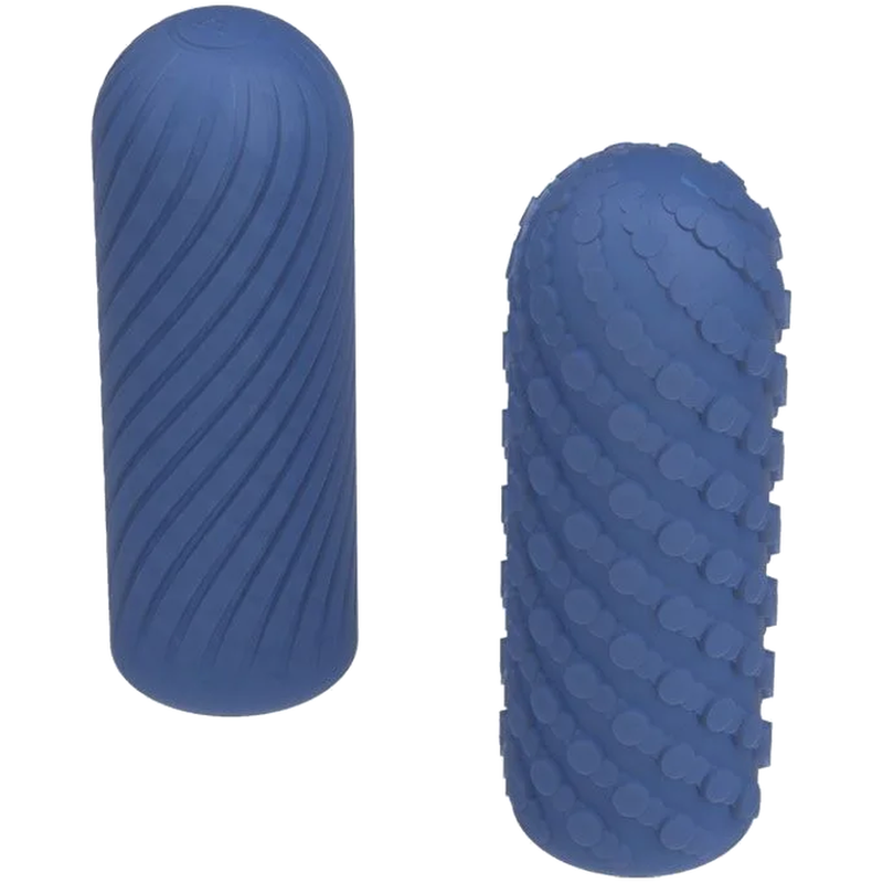Arcwave Ghost wendbarer Silikon-Masturbator in Blau – Produktansicht