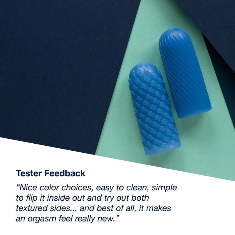 Arcwave Ghost wendbarer Silikon-Masturbator – Blau