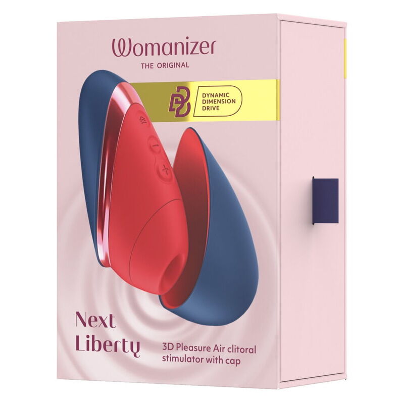 Womanizer Next Liberty Blau/Rot – weitere Produktansicht