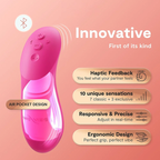 We-Vibe Chorus Pro Paarvibrator mit Fusion Wave – Elektrisches Pink