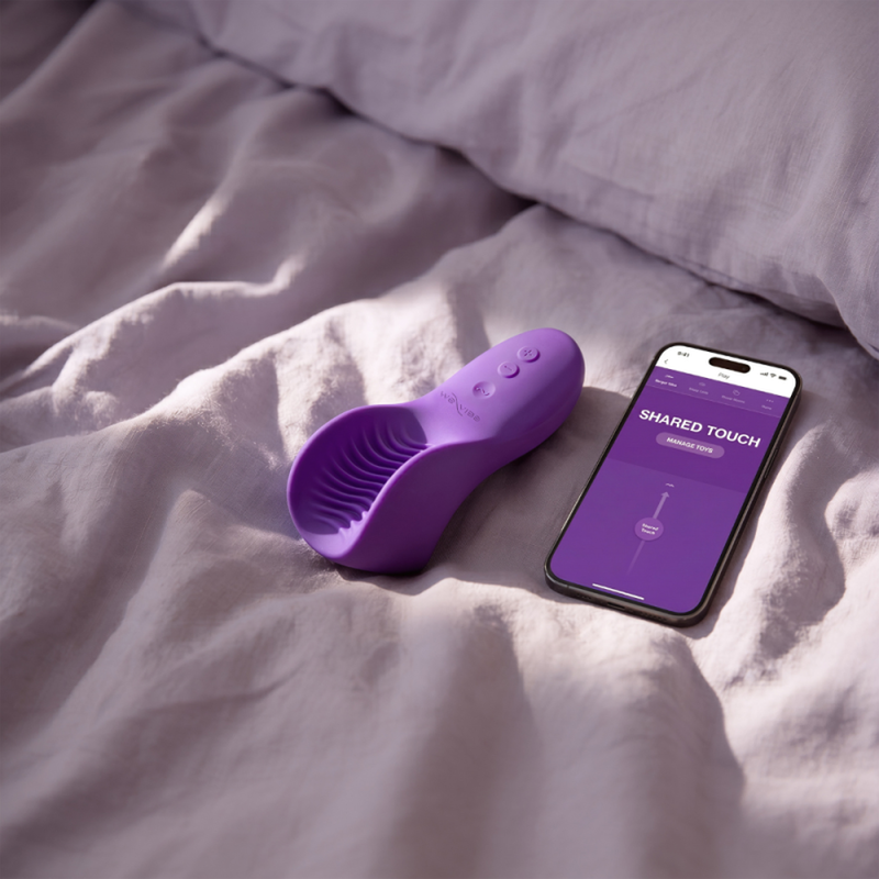 We-Vibe Shared Touch doppelseitiger Paarvibrator – Lila