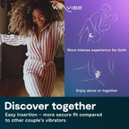 We-Vibe Sync O Paarvibrator mit O-förmigem Innenarm – Helllila