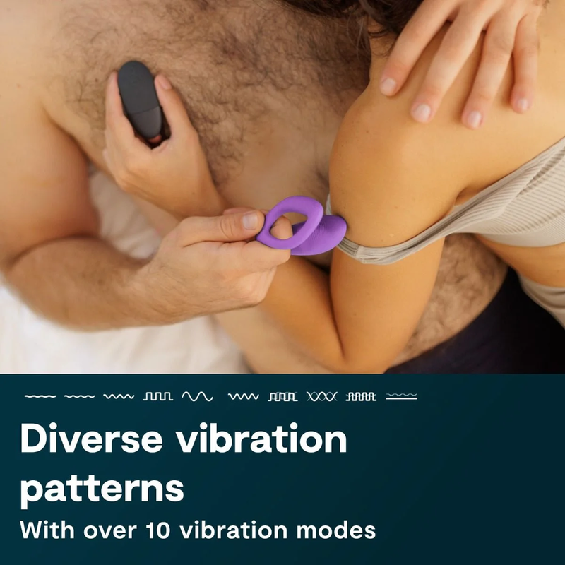 We-Vibe Sync O Paarvibrator mit O-förmigem Innenarm – Helllila