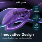 We-Vibe Sync O Paarvibrator mit O-förmigem Innenarm – Helllila