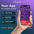 We-Vibe Sync O Paarvibrator mit O-förmigem Innenarm – Helllila