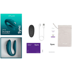 We-Vibe Sync 2 Paarvibrator mit App & Fernbedienung – Samtgrün