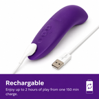 We-Vibe Melt 2 Luftdruck-Klitorisstimulator mit App – Lila