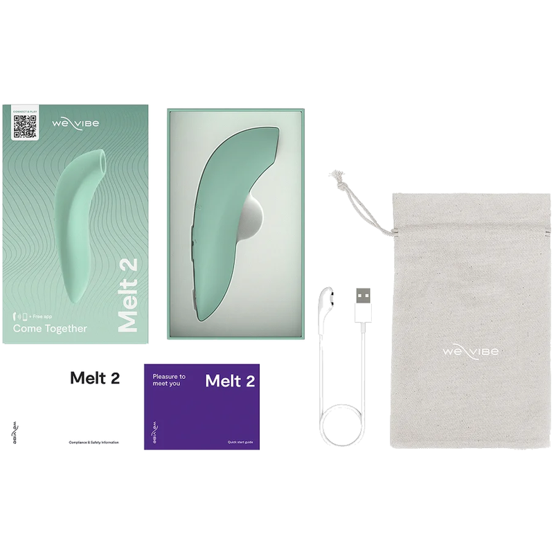 We-Vibe Melt 2 Luftdruck-Klitorisstimulator mit App – Sage