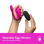 We-Vibe Jive 2 tragbares Vibro-Ei mit App & Fernbedienung – Pink
