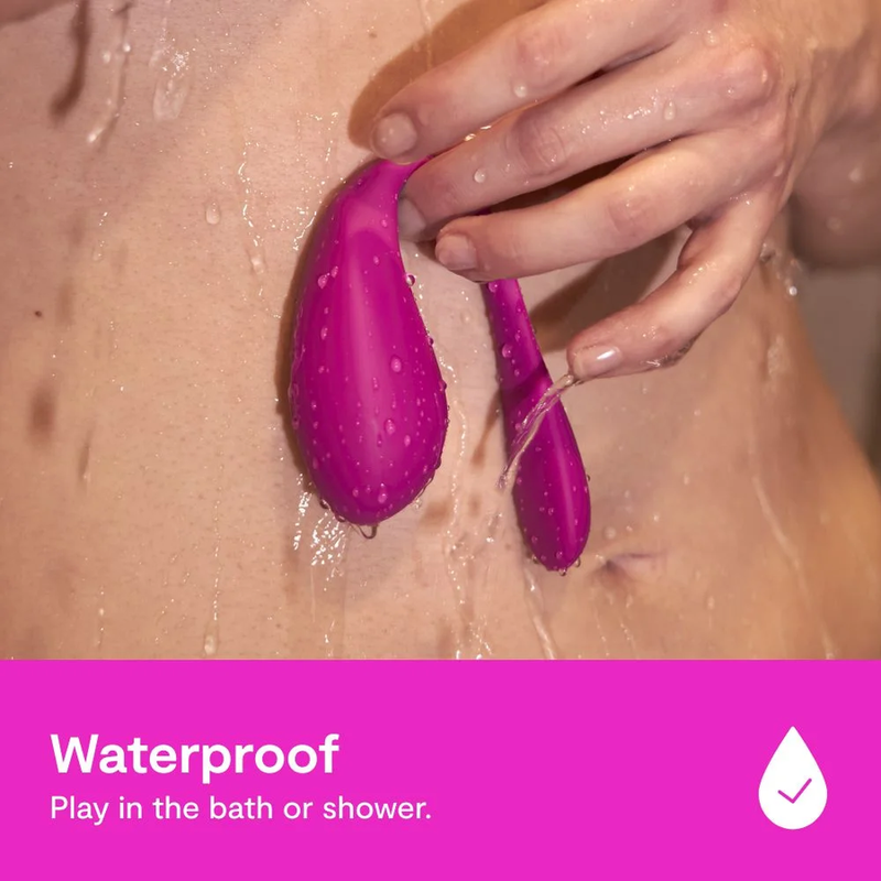 We-Vibe Jive 2 tragbares Vibro-Ei mit App & Fernbedienung – Pink