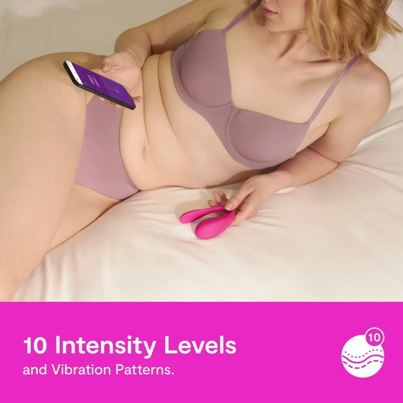 We-Vibe Jive 2 tragbares Vibro-Ei mit App & Fernbedienung – Pink
