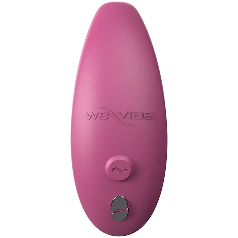 We-Vibe Sync 2 in Rosa – Bedientaste und Ladekontakte