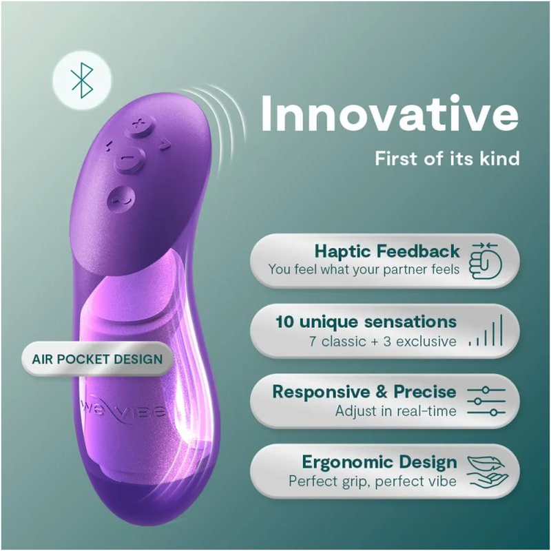 We-Vibe Chorus Pro Paarvibrator mit Fusion Wave – Cosmic Purple