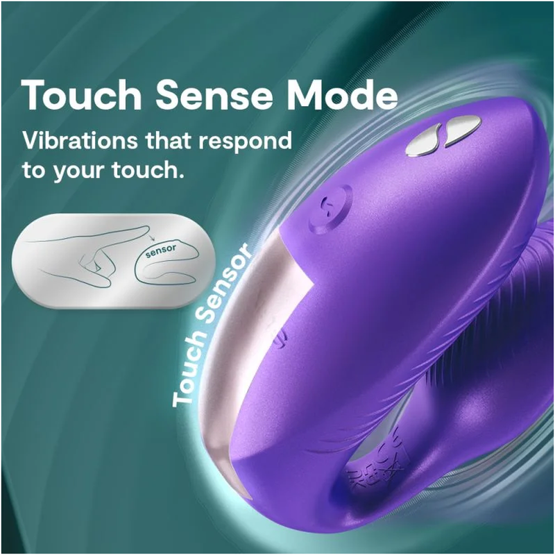 We-Vibe Chorus Pro Paarvibrator mit Fusion Wave – Cosmic Purple