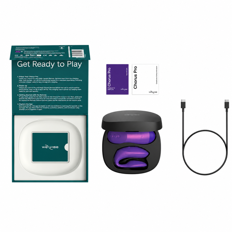 We-Vibe Chorus Pro Paarvibrator mit Fusion Wave – Cosmic Purple