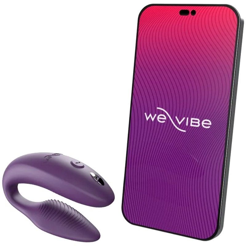 We-Vibe Sync 2 Paarvibrator mit App & Fernbedienung – Lila