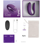 We-Vibe Sync 2 Paarvibrator mit App & Fernbedienung – Lila
