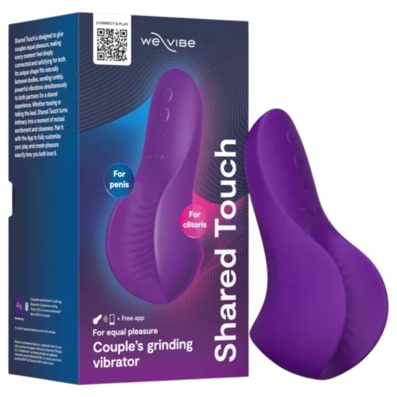 We-Vibe Shared Touch doppelseitiger Paarvibrator – Lila