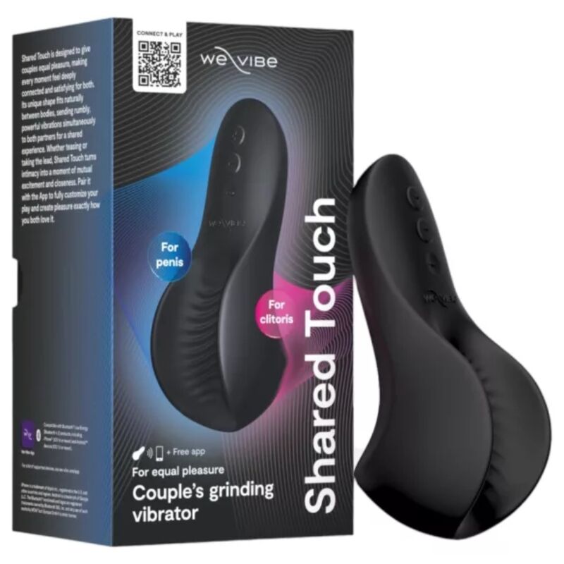 We-Vibe Shared Touch doppelseitiger Paarvibrator – Schwarz